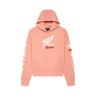 Fox Apparel Pale Pink / X-Small Fox Racing x Honda Women's Oversized Pullover Fleece Hoodie – 2025 Limited Edition 33574-273 XS Jorgensen Powersports