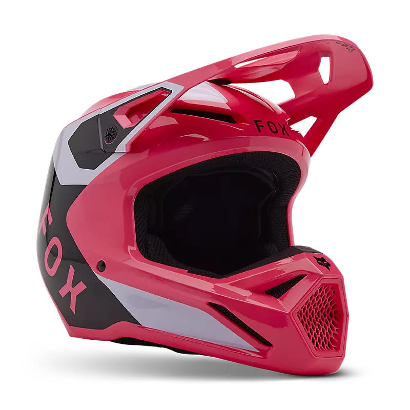 Fox Apparel Pink / X-Small Fox V1 Lean Helmet 32999-170-XS 191972960208 Jorgensen Powersports
