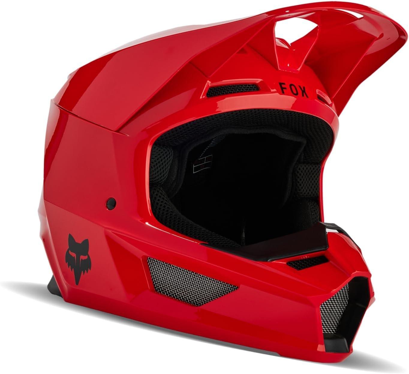 Fox Apparel Red / Small Fox V Core Helmet 32621-003-S 191972860409 Jorgensen Powersports
