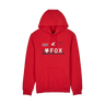 Fox Apparel Red / Small Fox X Honda Fleece Hoodie 32104-122-S 191972894190 Jorgensen Powersports