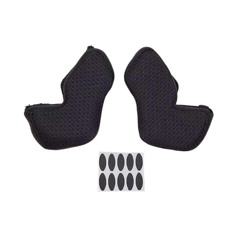 Fox Apparel Small Fox Dropframe Pro Thick Cheek Pads 32603-001-S 191972816895 Jorgensen Powersports