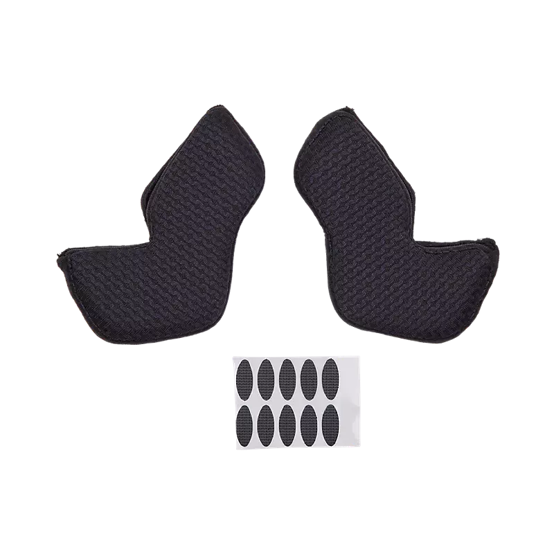 Fox Apparel Small Fox Dropframe Pro Thin Cheek Pads 32601-001-S 191972816833 Jorgensen Powersports