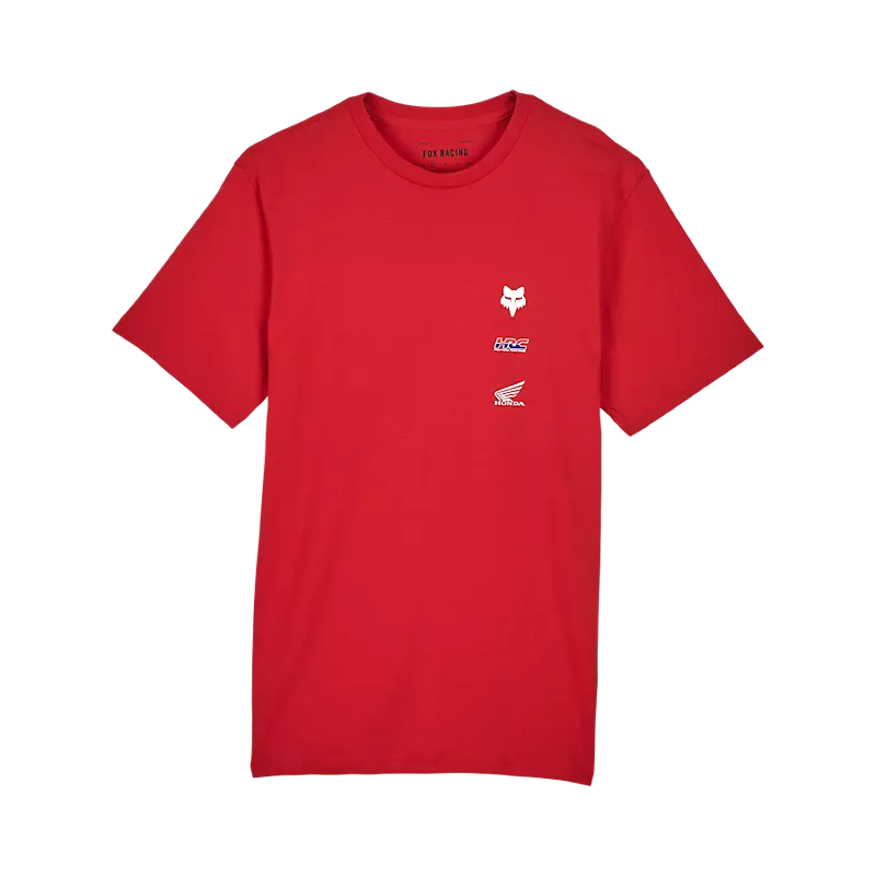Fox Apparel Small / Red Fox X Honda Premium Tee II 32059-122-S 191972894343 Jorgensen Powersports