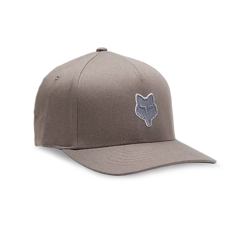Fox Apparel Steel Grey / S/M Fox Head Flexfit Hat 31622-172-S/M 191972861666 Jorgensen Powersports