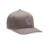 Fox Apparel Steel Grey / S/M Fox Head Flexfit Hat 31622-172-S/M 191972861666 Jorgensen Powersports