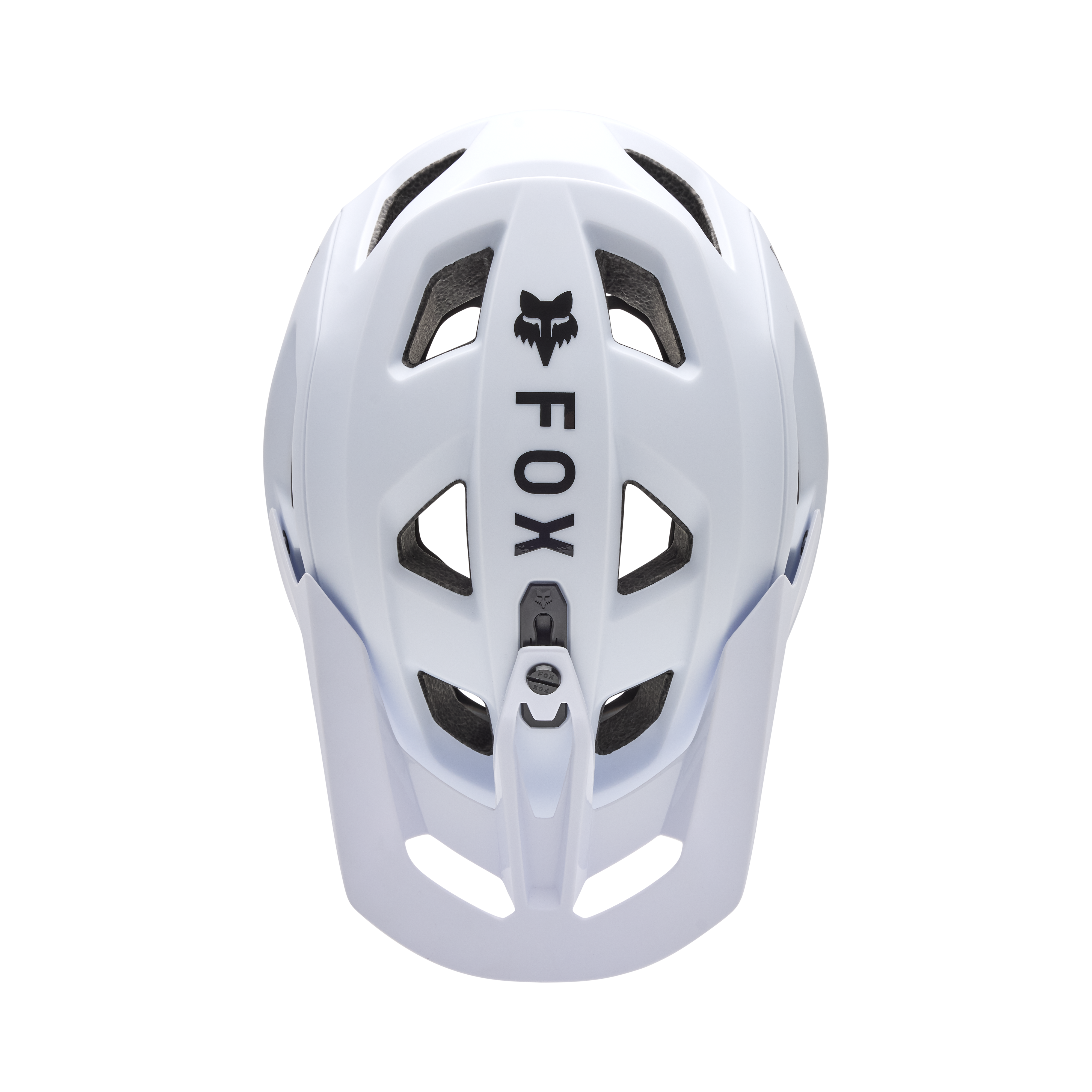 Fox Apparel White / Small Fox Racing Speedframe Helmet Solid 2025 33349-008 S Jorgensen Powersports