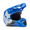FOX helmet Blue / Youth Medium FOX Youth V1 Shield Helmet 36387-002-YM 198571030035 Jorgensen Powersports
