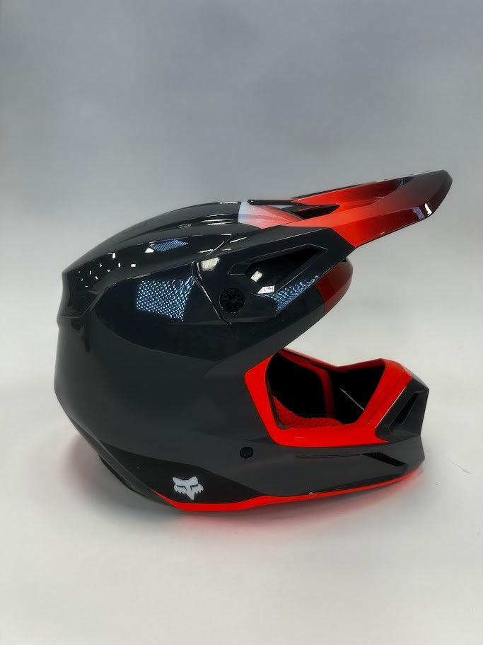 FOX helmet Fox V1 Solid Helmet Used 31373-006 L U Jorgensen Powersports