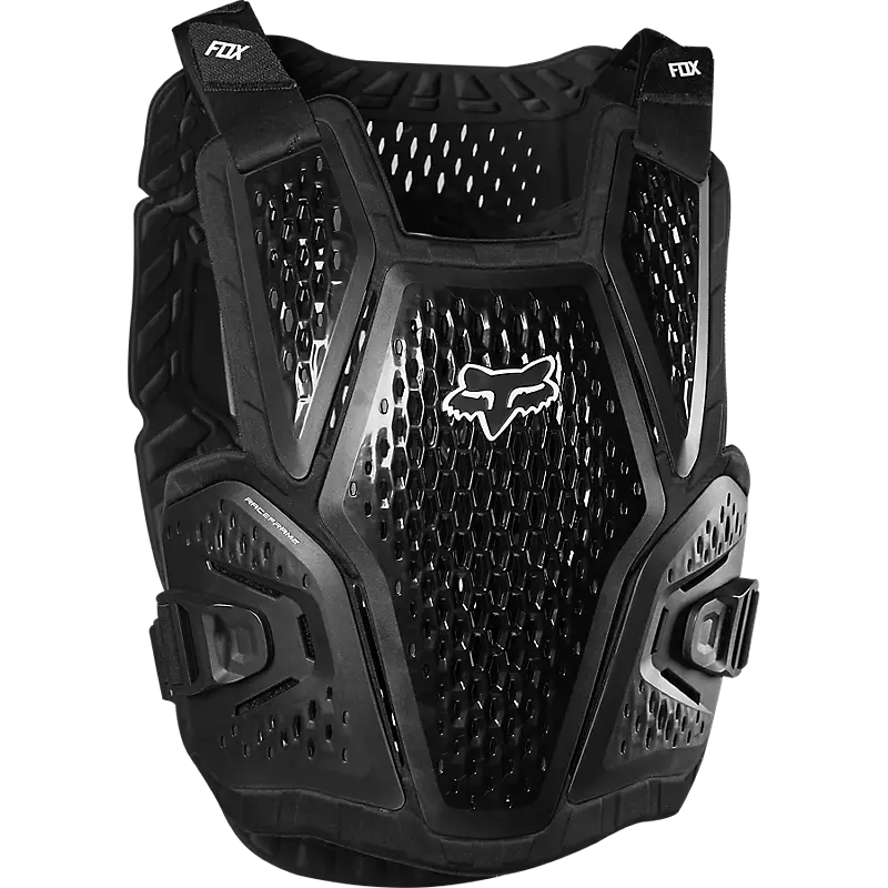 FOX Protection Black / S/M FOX Raceframe Roost Chest Guard 24227-001-S/M 191972281778 Jorgensen Powersports