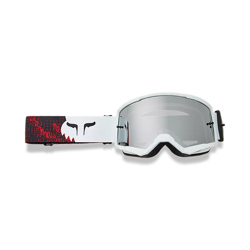 FOX Protection Red Main Kairos Mirrored Lens Goggles 36408-047-OS 198571052440 Jorgensen Powersports