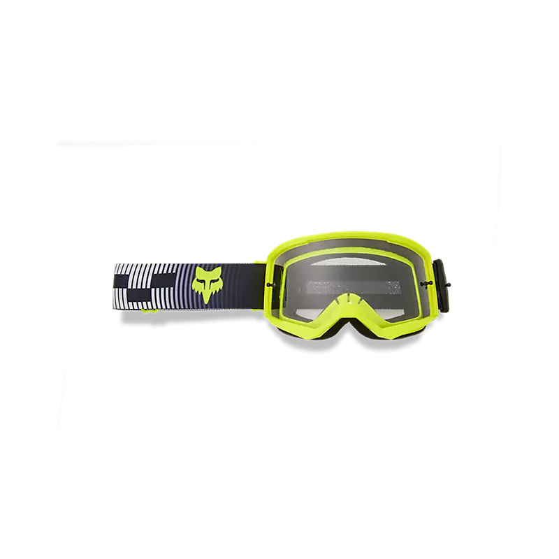 FOX Yellow FOX Main Collect Goggles 36415-086-OS 198571037584 Jorgensen Powersports