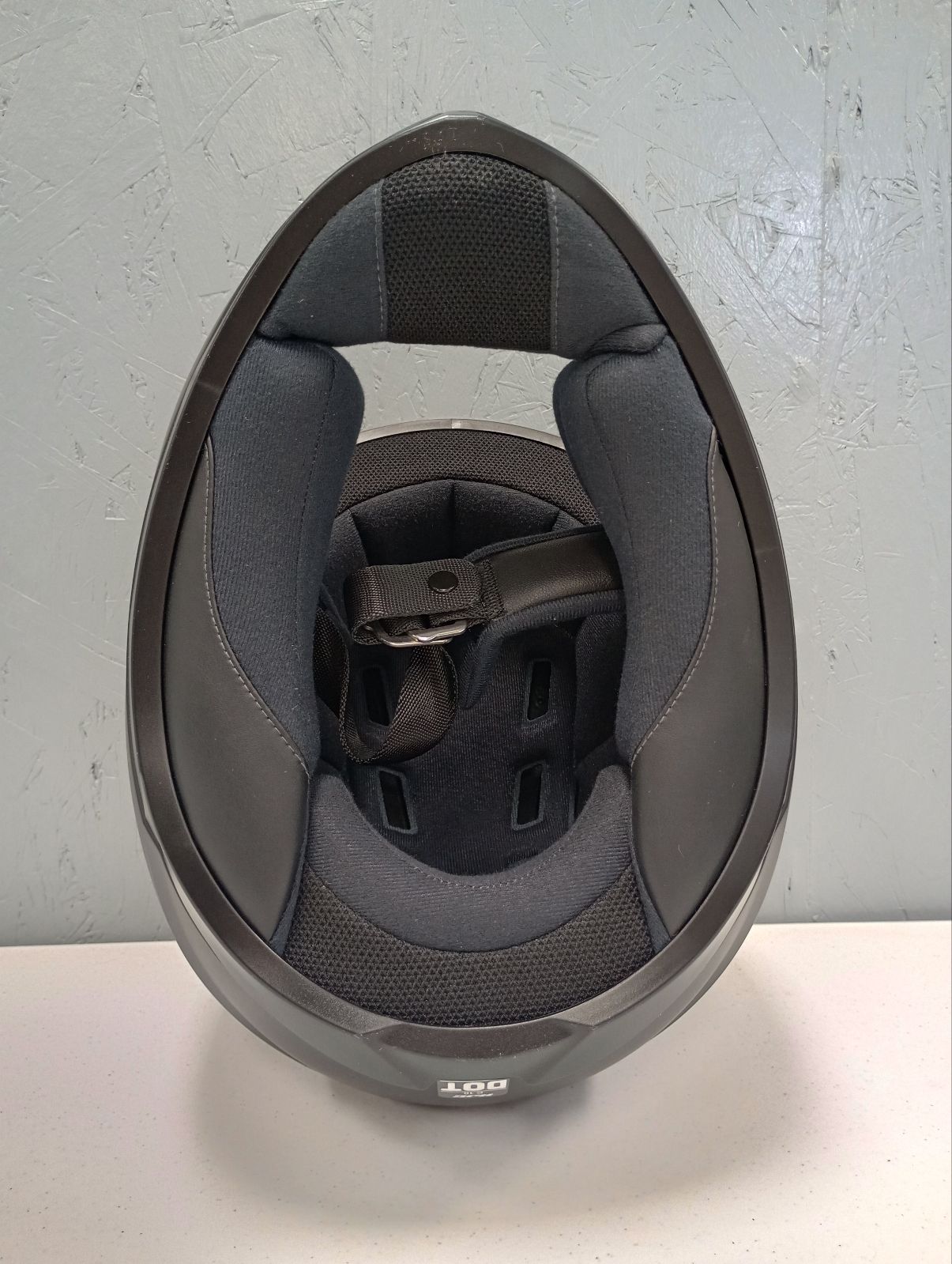 HJC Apparel HJC C10 Street Motorcycle Helmet (Semi Flat Black, Medium) USED 0825-0135-05 U 190501216601 Jorgensen Powersports