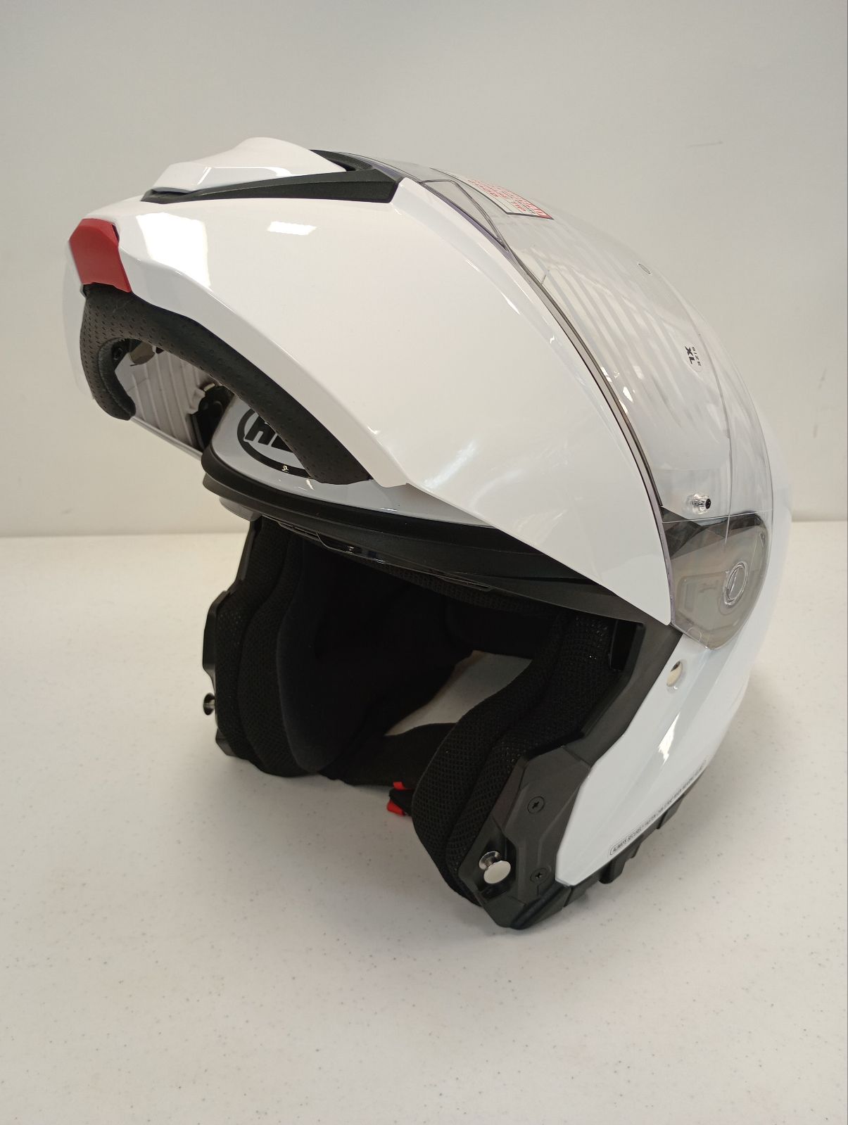 HJC Apparel HJC i90 Street Helmet (White, X-Large) USED 0843-0109-07 U1 Jorgensen Powersports
