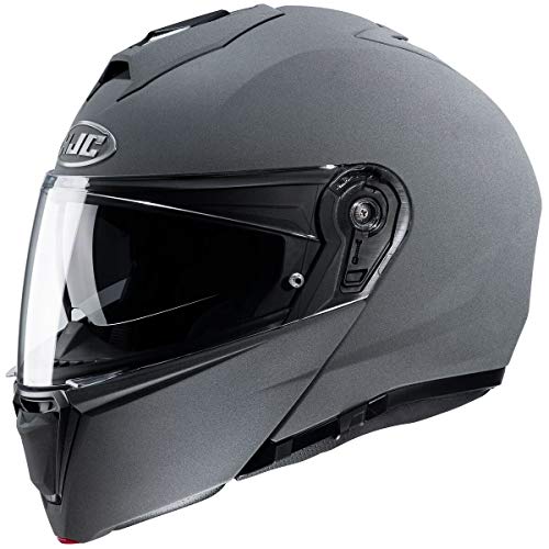 HJC Apparel Matte Gray / Medium HJC i90 Street Helmet Jorgensen Powersports