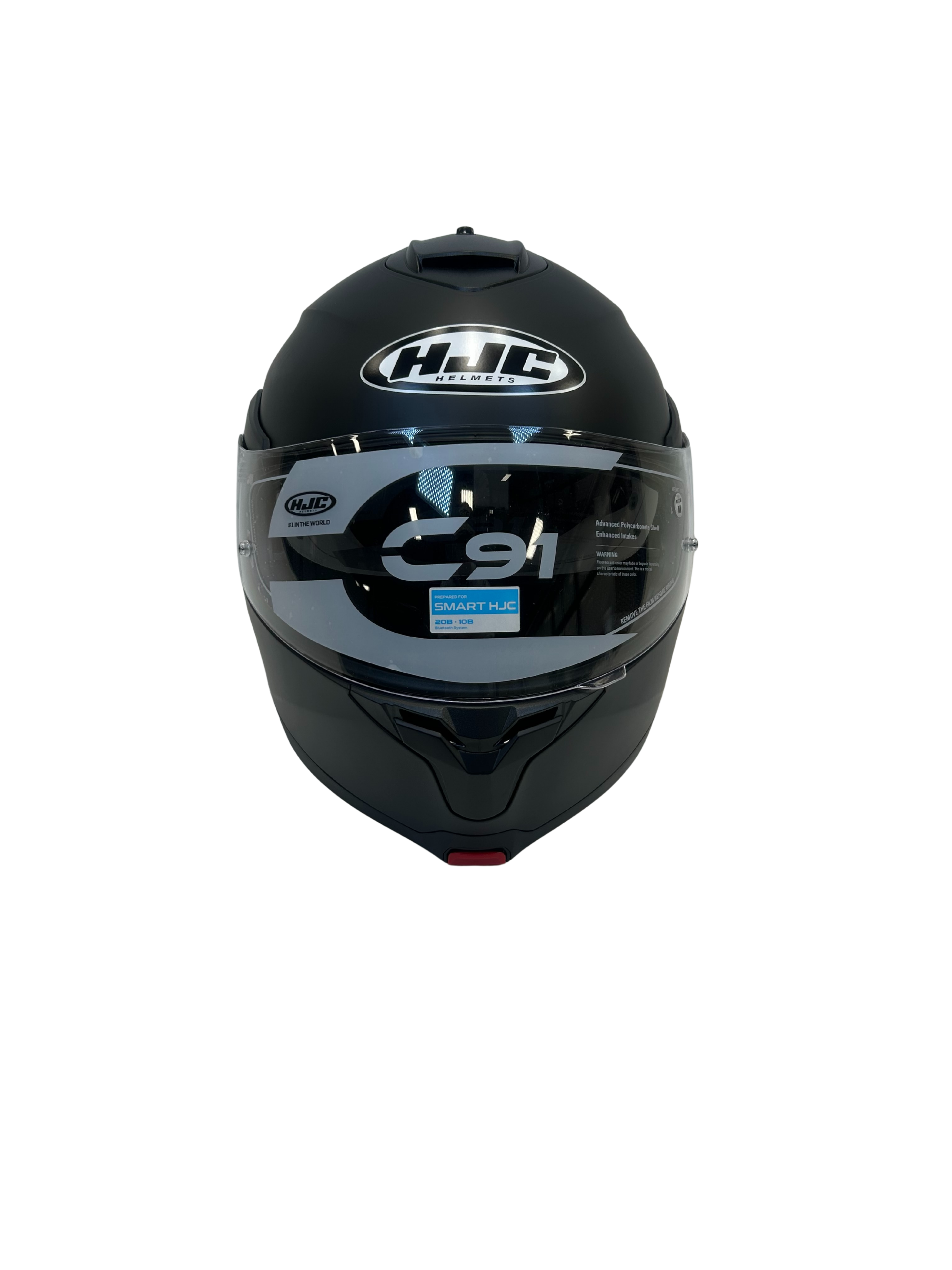 HJC helmet HJC C91 Modular Helmet Matte Black Size Medium USED 0847-0135-05 U1 Jorgensen Powersports