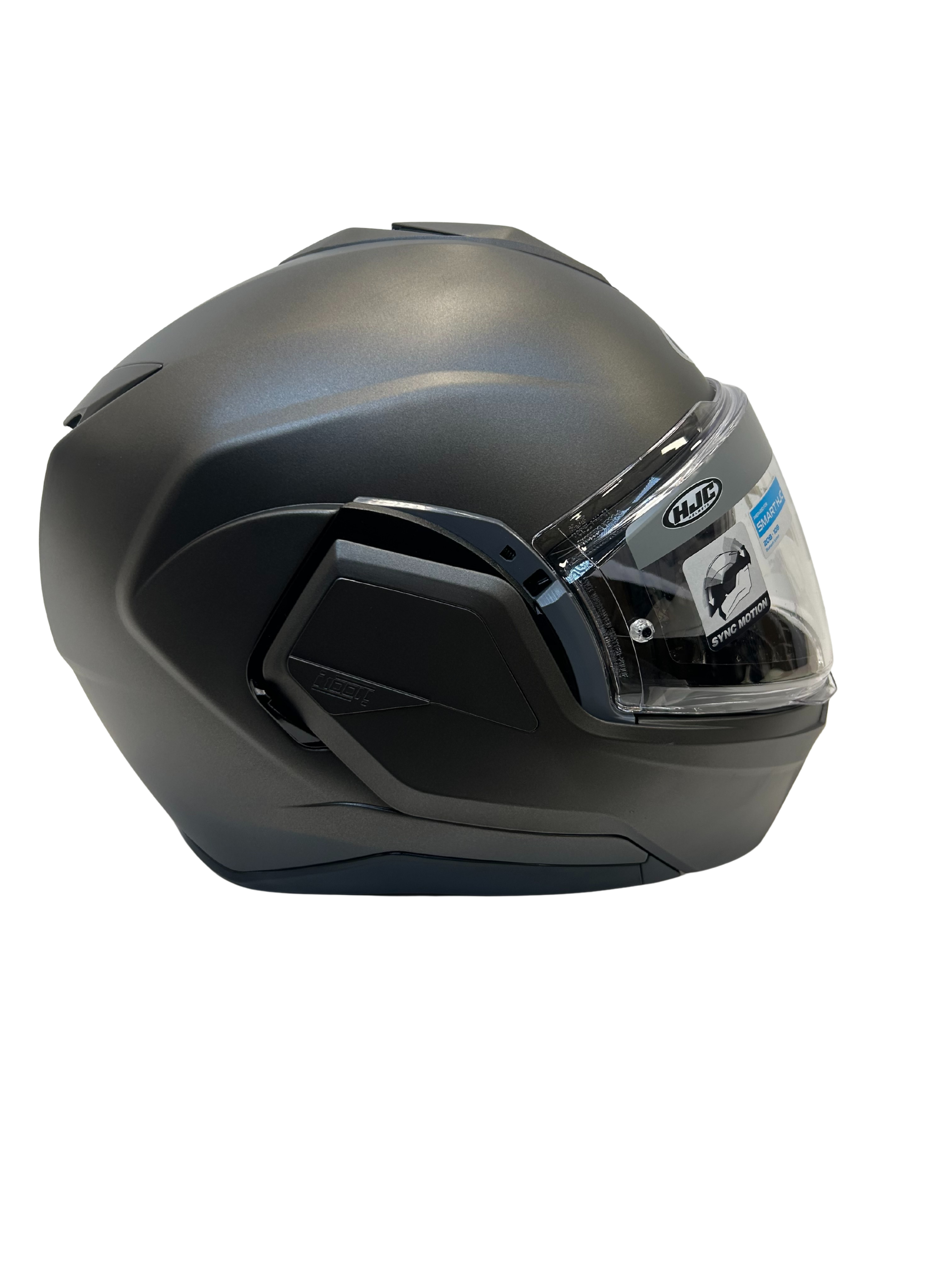 HJC helmet HJC i100 Helmet Flat Titanium Size Medium USED 0811-0147-05 U Jorgensen Powersports