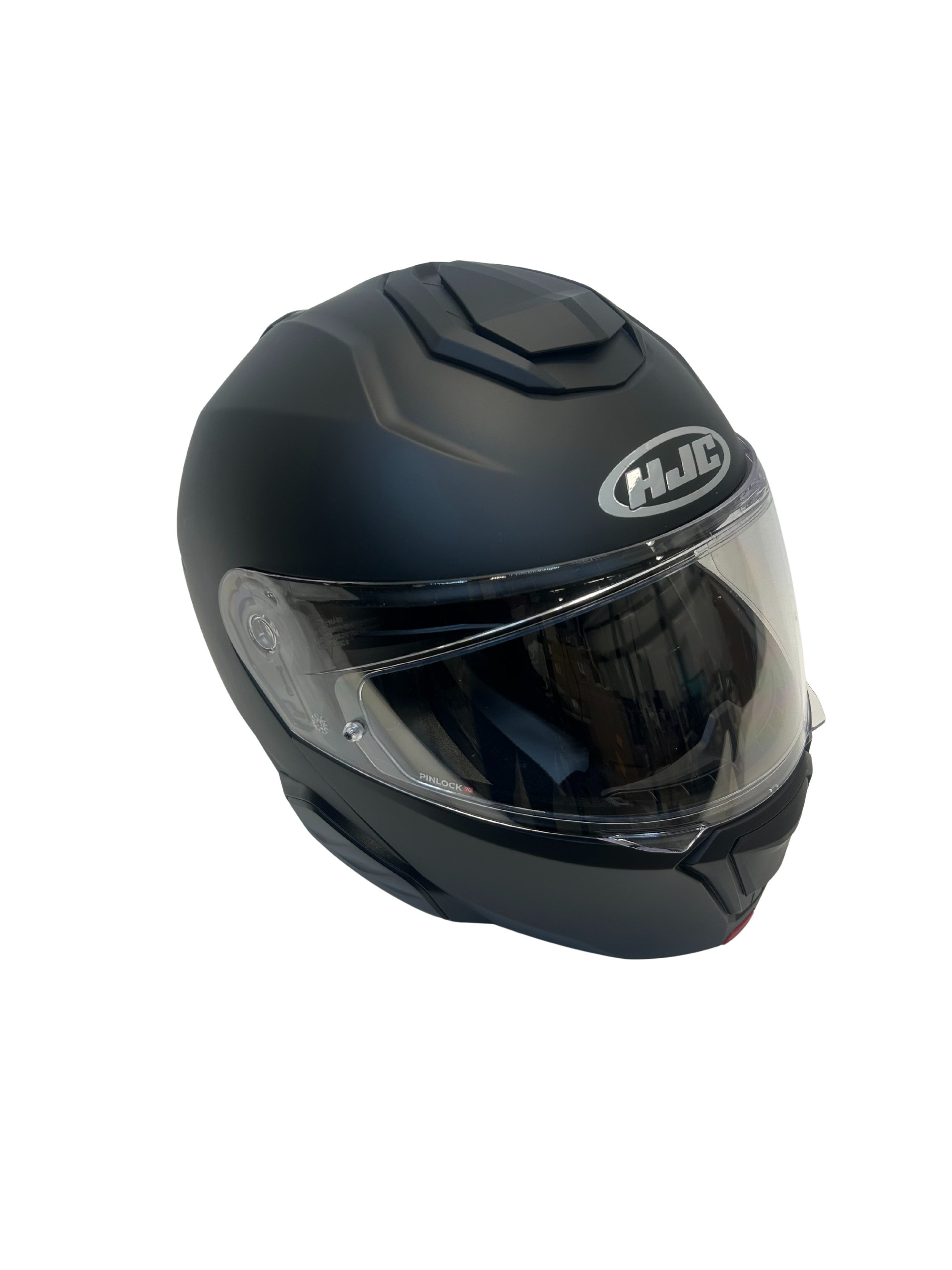 HJC helmet HJC i91 Modular Street Motorcycle Helmet Matte Black Size XL USED 0848-0135-07 U Jorgensen Powersports