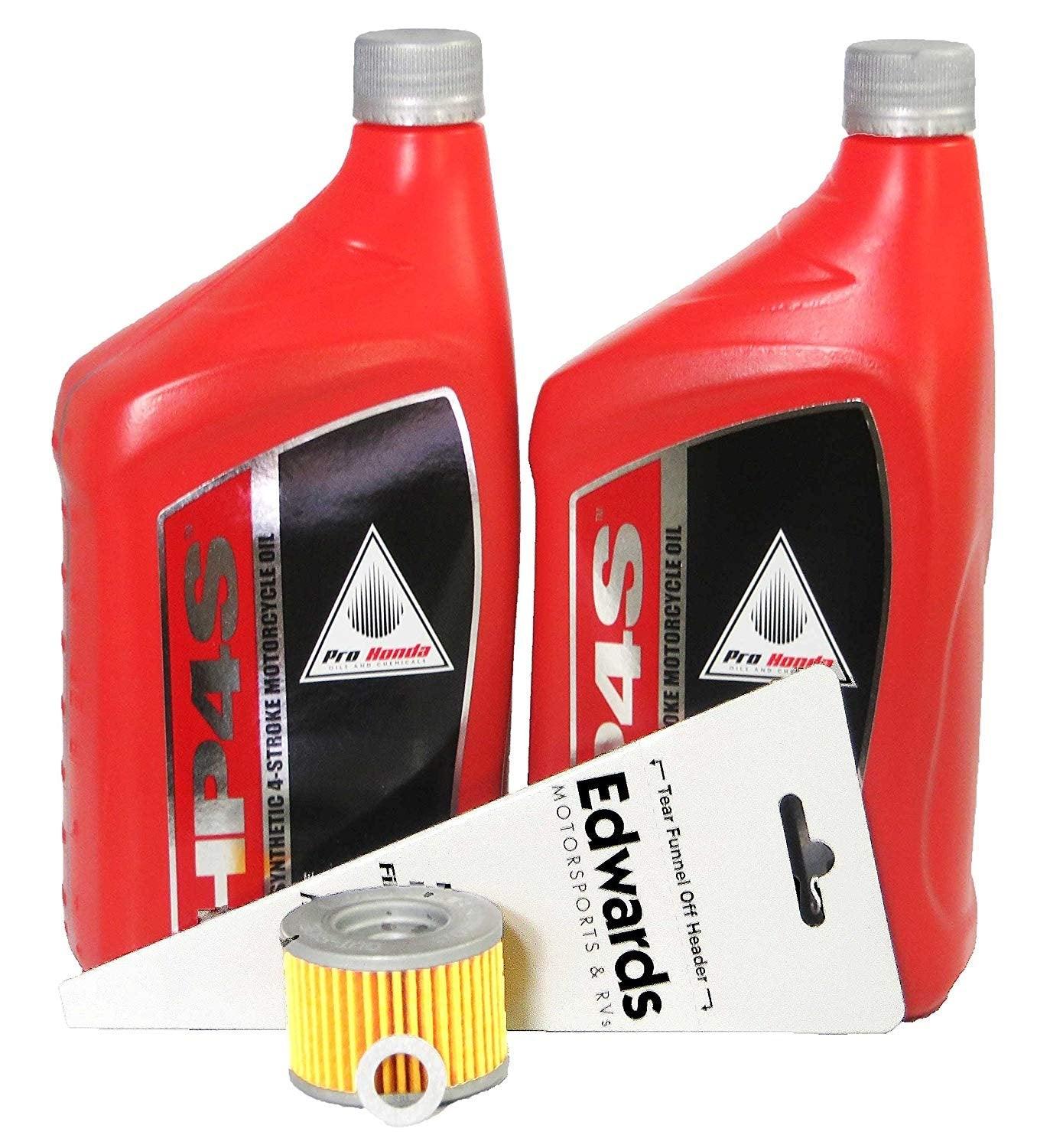 Honda Automotive Parts and Accessories Honda CBR300R Full Synthetic Oil Change Kit Hon-208 Jorgensen Powersports