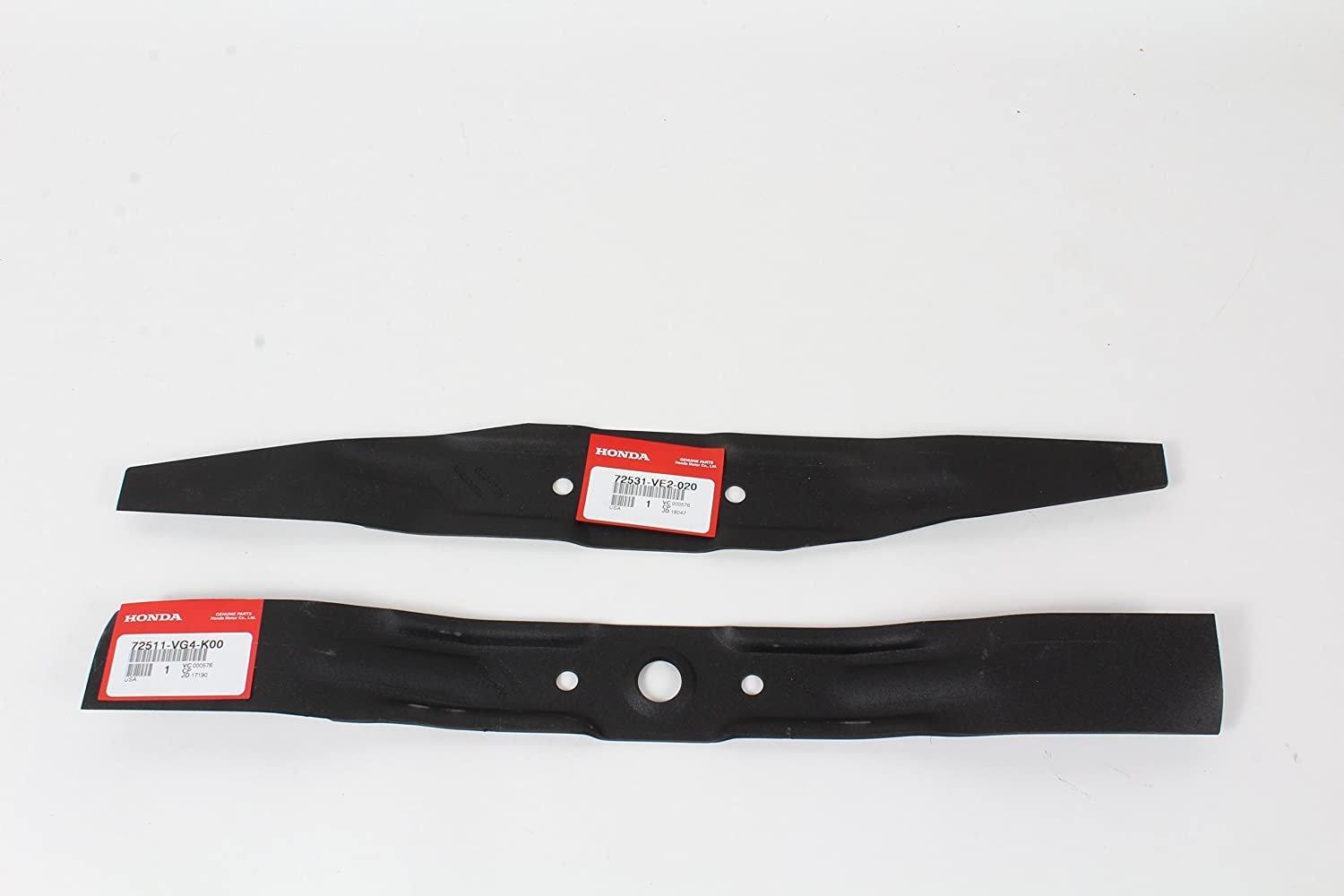 Honda Automotive Parts and Accessories Honda Mower Blade Set 72511-VG4-K00, 72531-VE2-020 Jorgensen Powersports