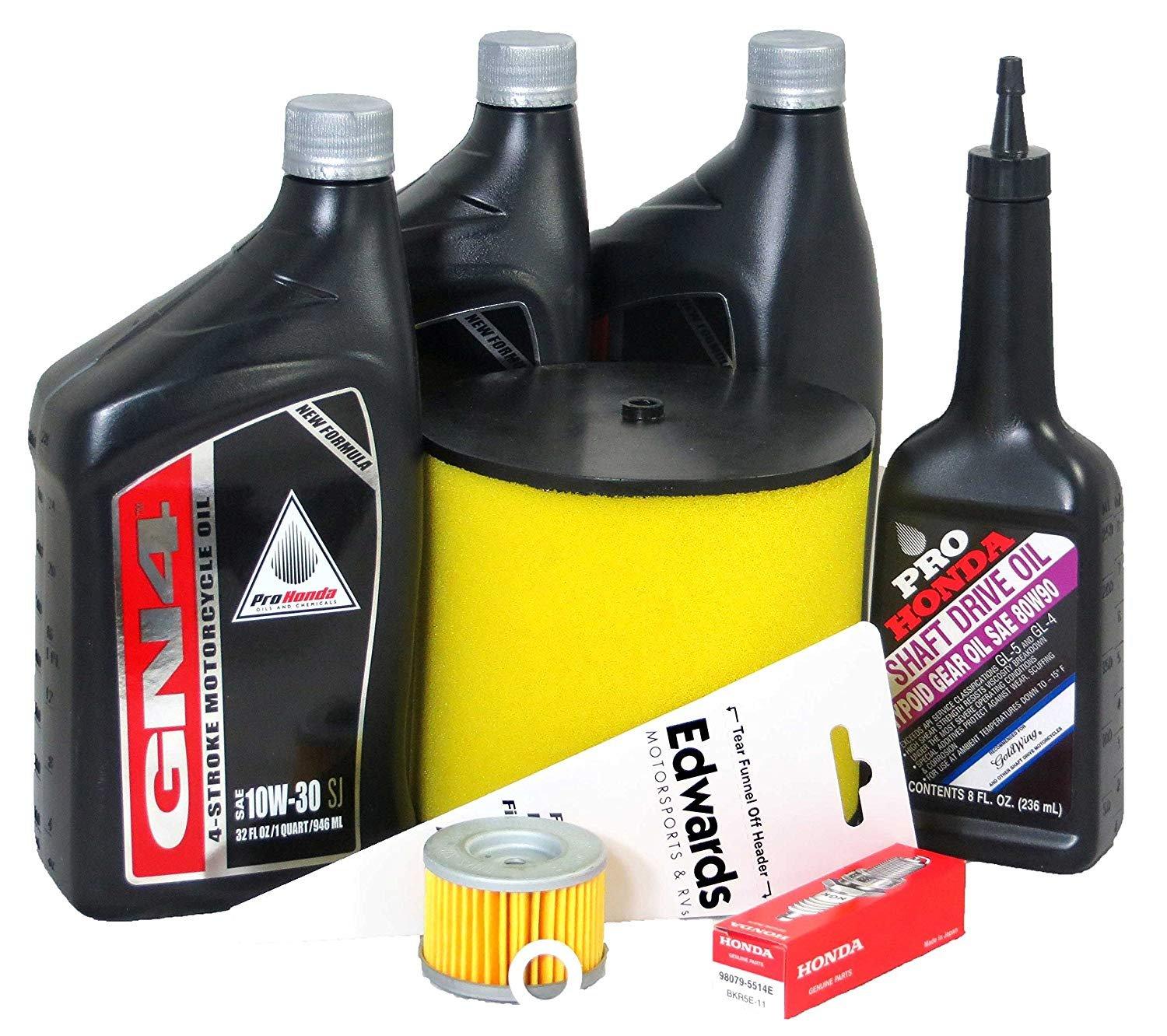 Honda Automotive Parts and Accessories Honda TRX420 TE1 TM1 Full Service Maintenance Kit Hon-308 053722710207 Jorgensen Powersports