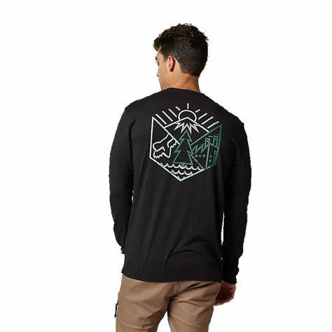 Jorgensen Powersports Caveaut ls tech tee blk 30237-001-L 191972509884 Jorgensen Powersports