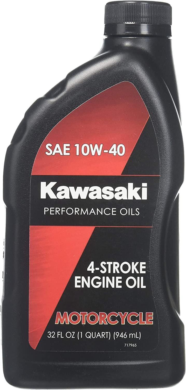 Kawasaki Automotive Parts and Accessories Kawasaki 4-Stroke Oil 10w/40 - 1 Quart K61021-202A 820610212026 Jorgensen Powersports