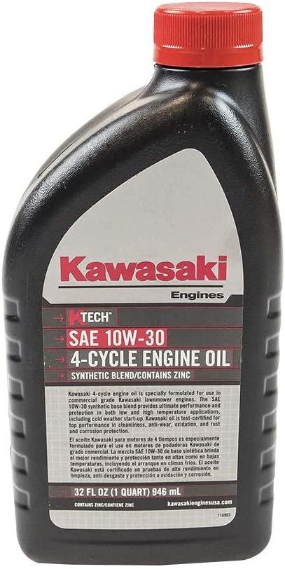 Kawasaki Automotive Parts and Accessories Kawasaki K-Tech 4-Cycle Engine Oil 10w/30 - 1 Quart 99969-6081 Jorgensen Powersports