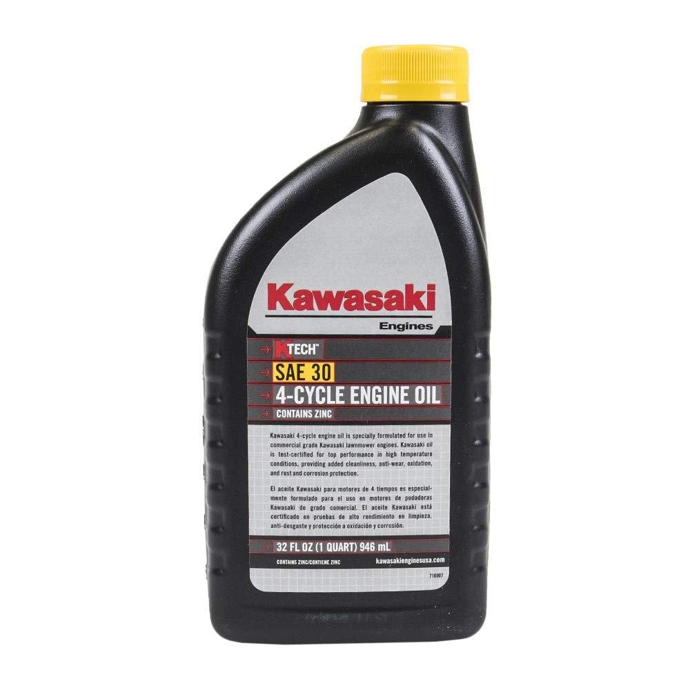 Kawasaki Automotive Parts and Accessories Kawasaki K-Tech 4-Cycle Synthetic Blend Oil SAE 30 - 1 Quart 99969-6281 694157080000 Jorgensen Powersports