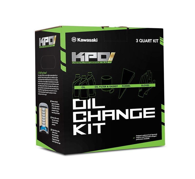 Kawasaki Automotive Parts and Accessories Kawasaki KPO Oil Change Kit Mule Pro DX DXT 99974-0157 99974-0157 B0B7QLTWFS Jorgensen Powersports