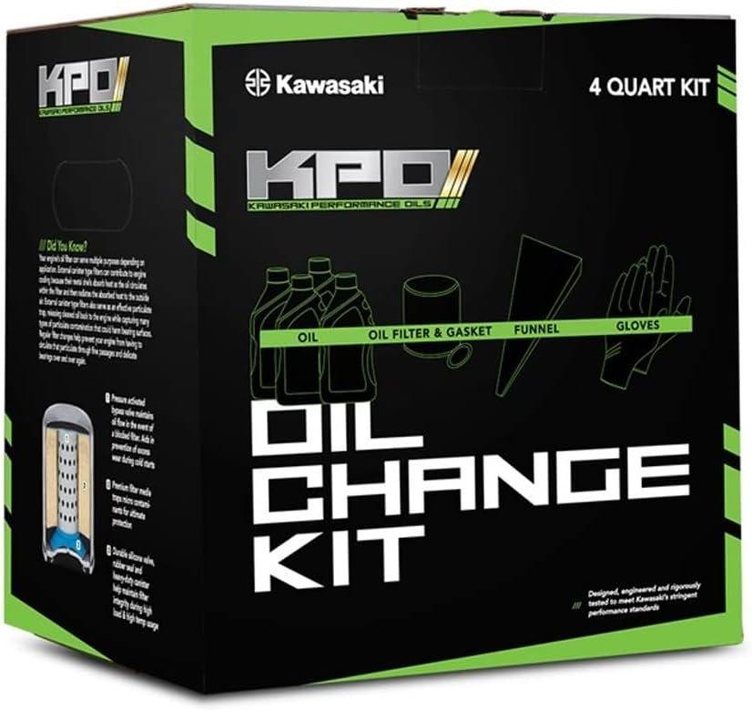 Kawasaki Automotive Parts and Accessories Kawasaki Oil Change Kit 5w/40 99974-0160 Jorgensen Powersports