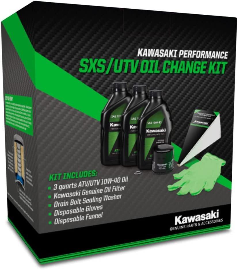 Kawasaki Automotive Parts and Accessories Kawasaki Oil Change Kit Mule Pro Diesel 99969-3843 Jorgensen Powersports
