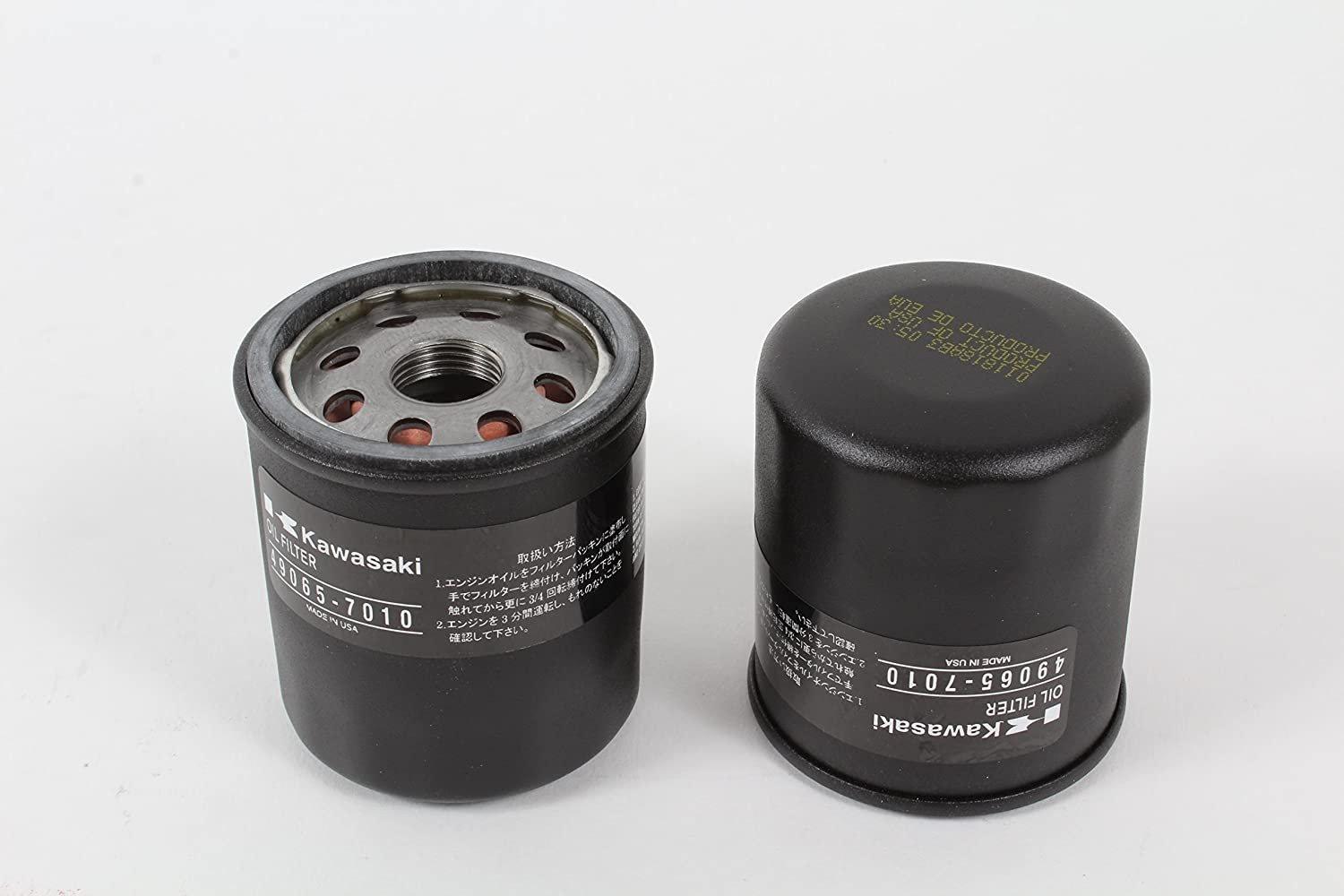 Kawasaki Automotive Parts and Accessories Kawasaki Oil Filter 2-Pack 49065-0724 49065-0724 X2 Jorgensen Powersports