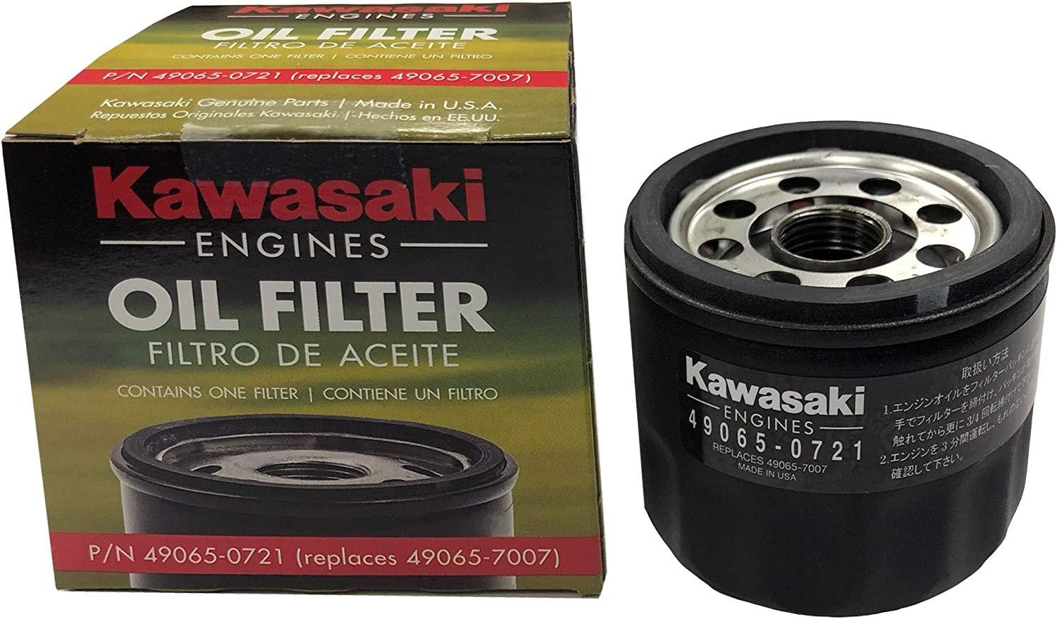 Kawasaki Automotive Parts and Accessories Kawasaki Oil Filter 49065-0721 49065-0721 Jorgensen Powersports