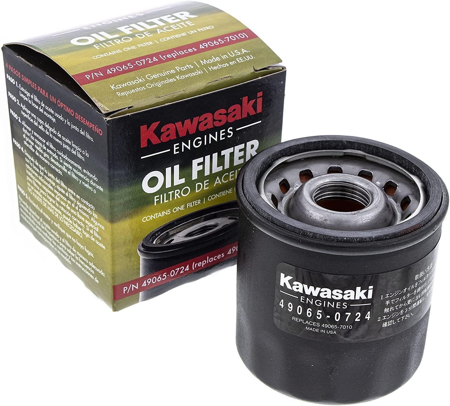 Kawasaki Automotive Parts and Accessories Kawasaki Oil Filter 49065-0724 49065-0724 Jorgensen Powersports