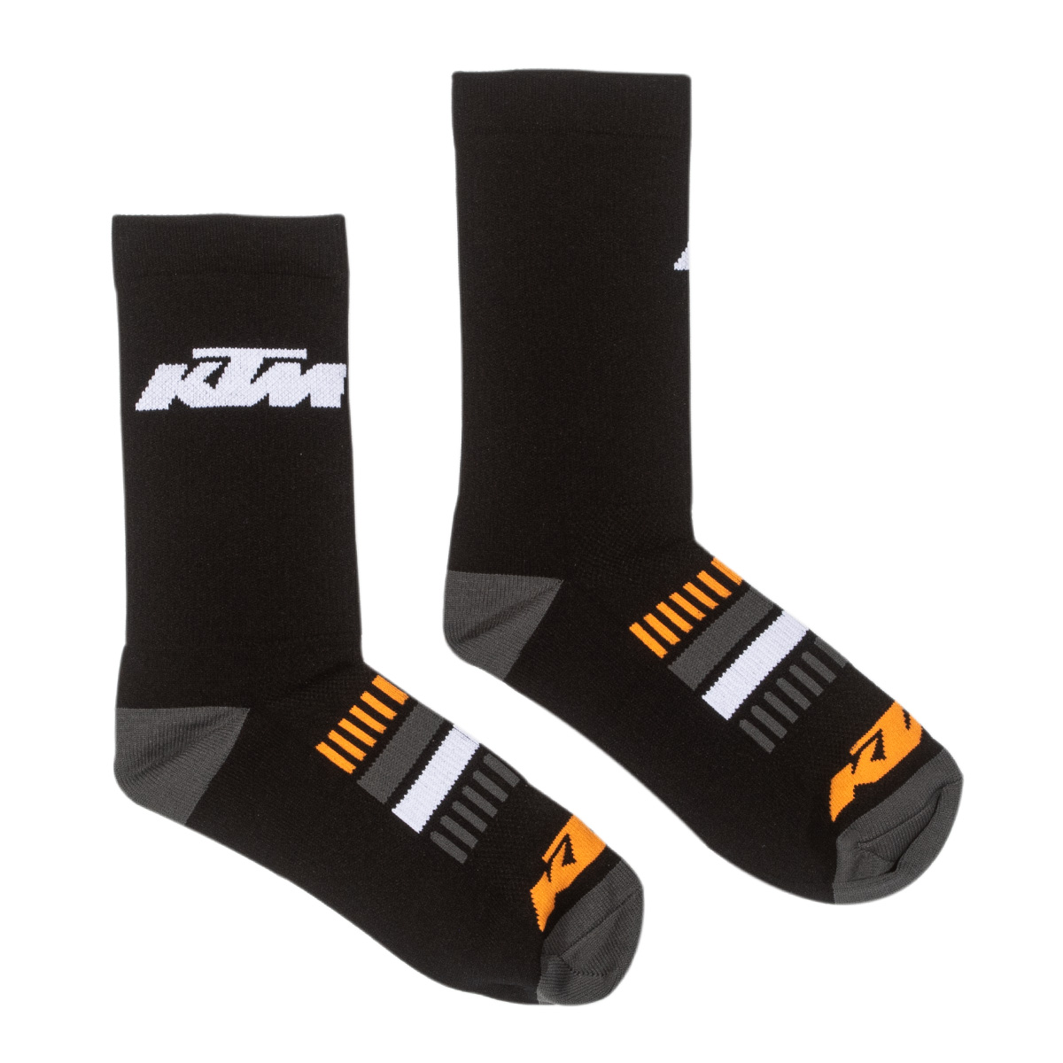 KTM Apparel Black KTM CLUTCH CREW SOCKS 3PW250052800 Jorgensen Powersports