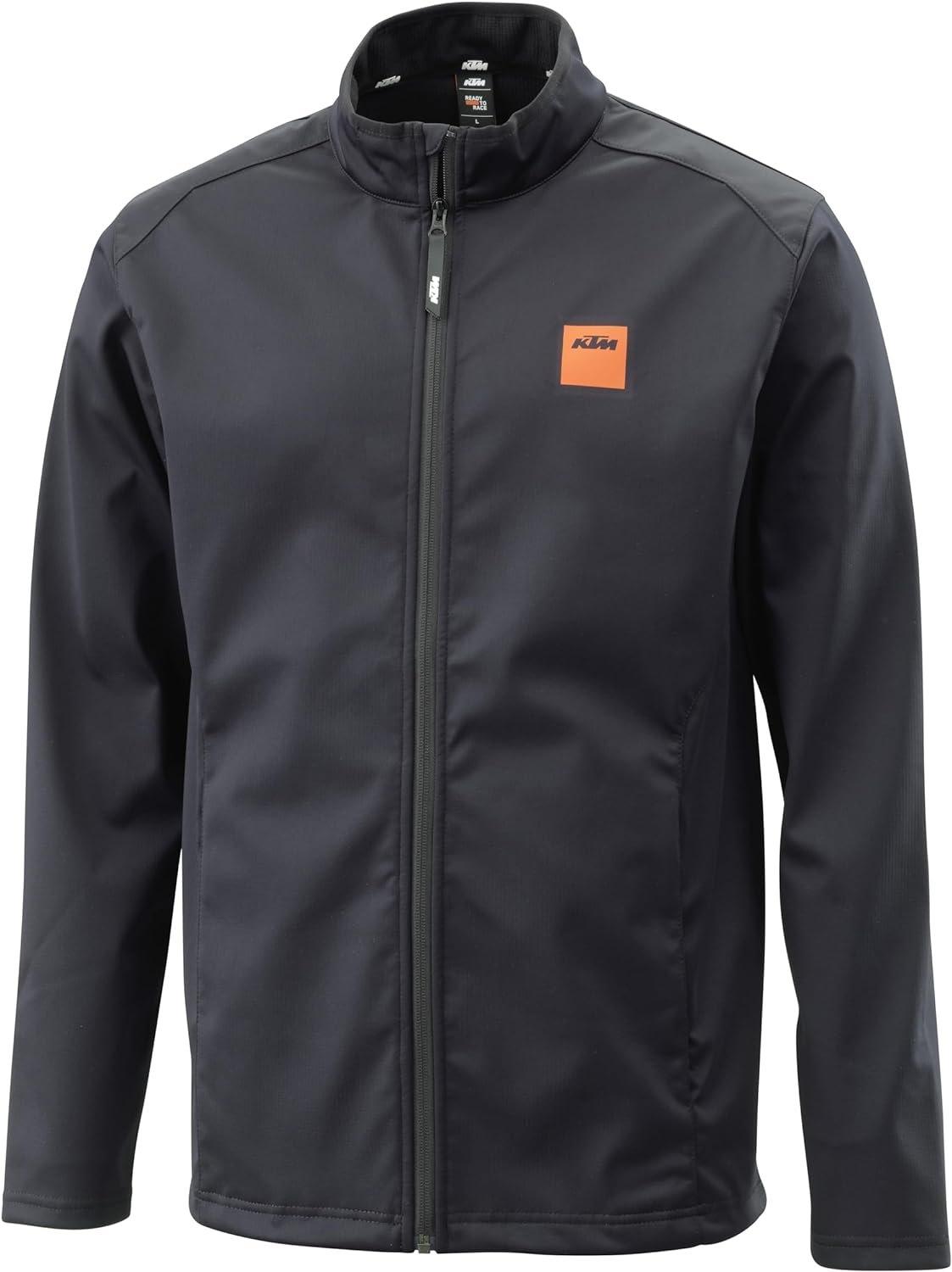 KTM Apparel Black / Medium KTM PowerWear Pure Softshell Jacket 3PW240027803 9010544462562 Jorgensen Powersports