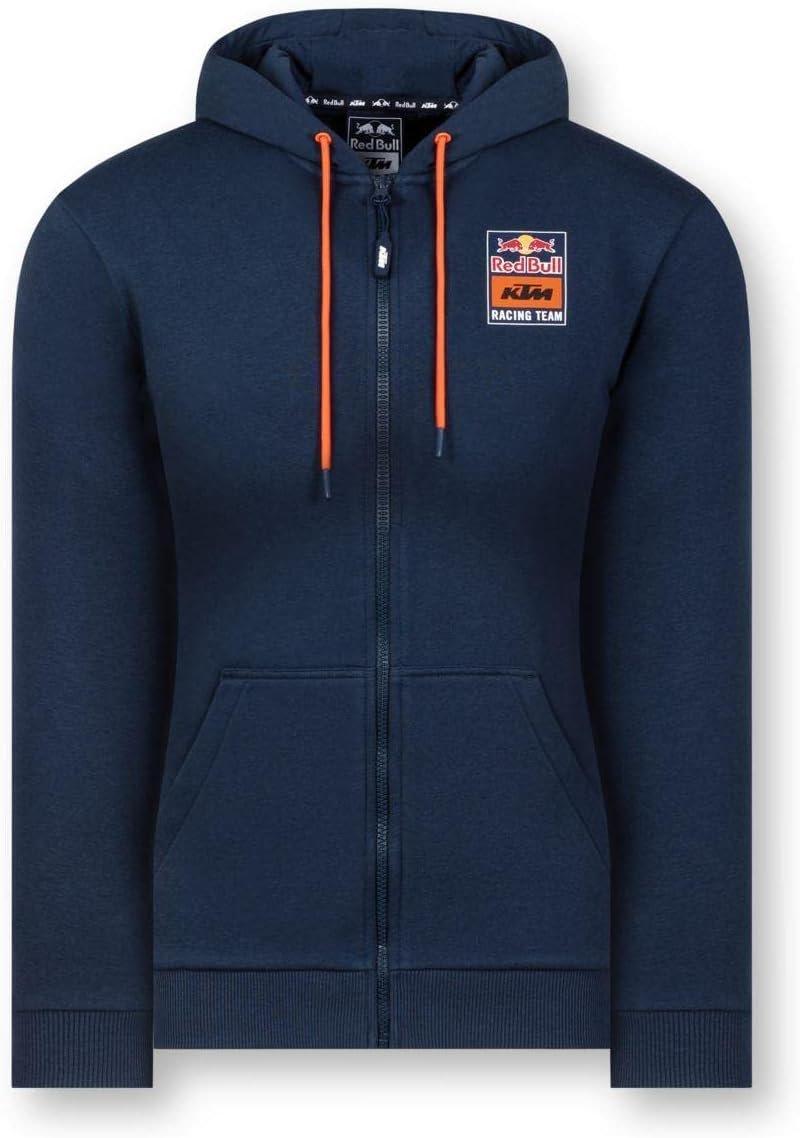 KTM Apparel Dark Blue / X-Large KTM RedBull Backprint Zip Hoodie 3RB220055005 Jorgensen Powersports