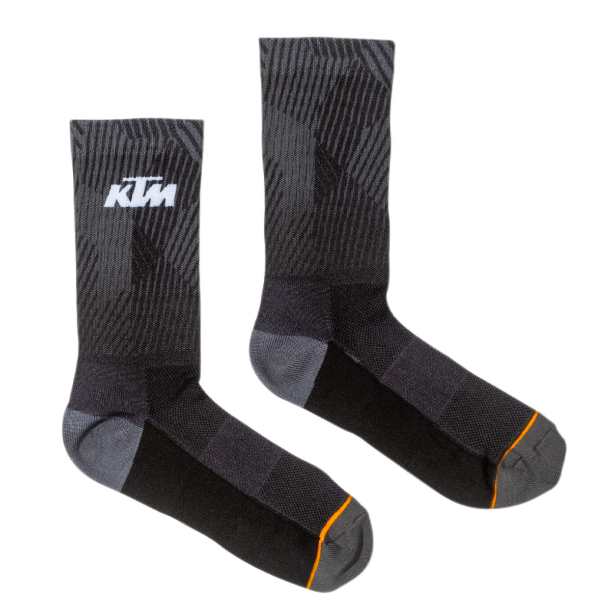 KTM Apparel Grey KTM RACETECH CREW SOCKS 3PW250052700 Jorgensen Powersports