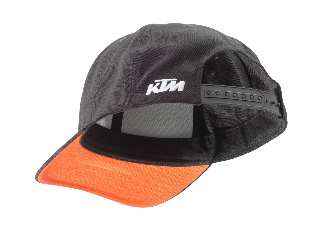 KTM Apparel KTM Genuine Black Racing Cap 3PW220062900 9010544354454 Jorgensen Powersports