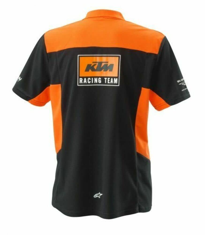 KTM Apparel KTM RedBull Team Polo Shirt (Black) 3PW220019803 Jorgensen Powersports