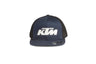 KTM Apparel Navy KTM Logo Trucker Hat 3PW250054000 Jorgensen Powersports