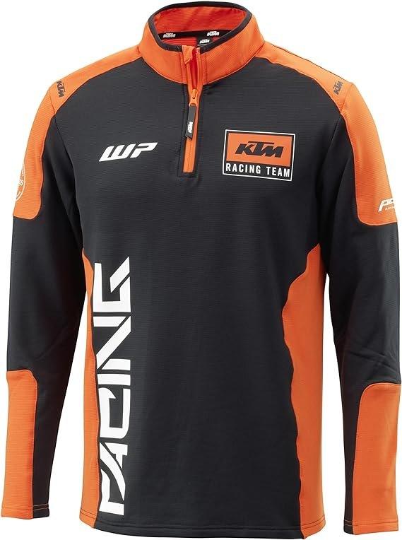 KTM Apparel ORANGE/BLACK / LARGE KTM Team Half-Zip Sweater 3PW240004304 9010544470369 Jorgensen Powersports