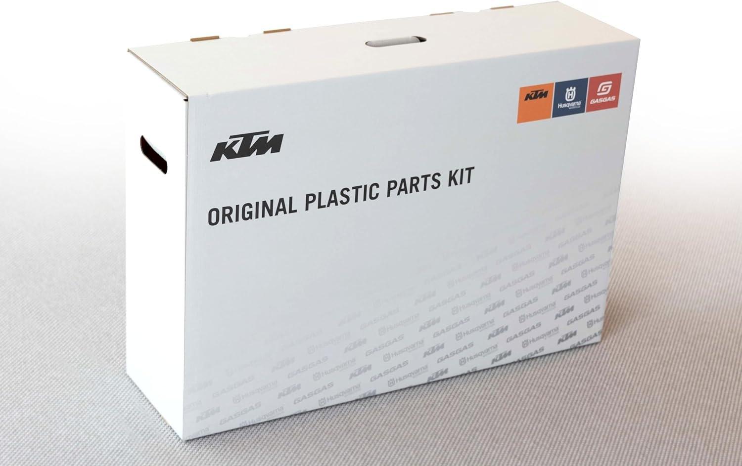 KTM Automotive Parts and Accessories Ceramic White KTM Dirt Bike Body Kit 00010000386K 9010544446678 Jorgensen Powersports
