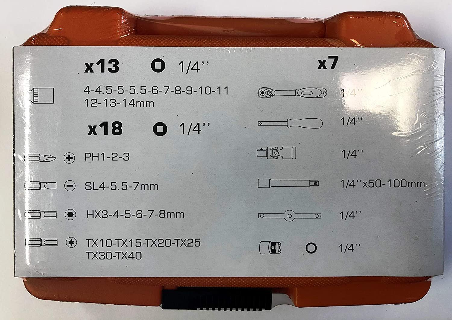 KTM Automotive Parts and Accessories KTM 38 Piece Tool Box Kit 00029098300 B Jorgensen Powersports
