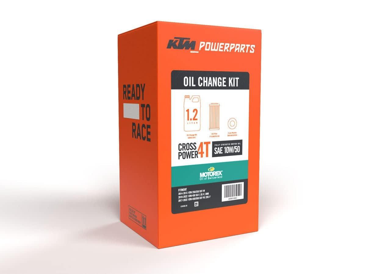 KTM Automotive Parts and Accessories KTM Motorex Oil Change Kit 10w/50 U6921041 Jorgensen Powersports