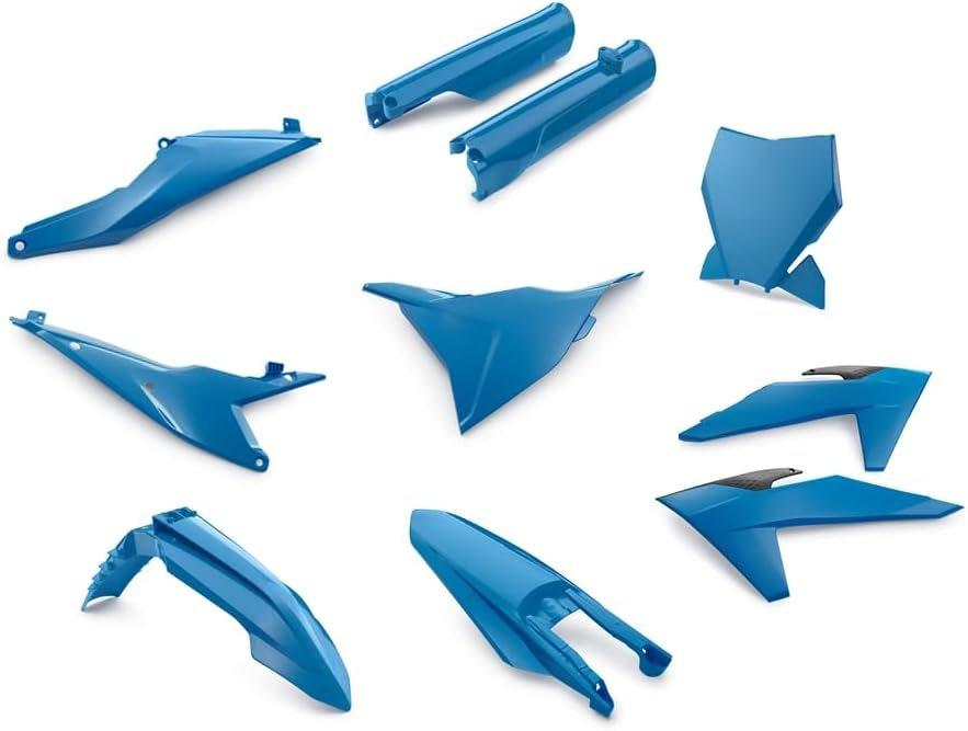KTM Automotive Parts and Accessories Neptune Blue KTM Plastic Parts Kit 00010000383K 9010544408768 Jorgensen Powersports