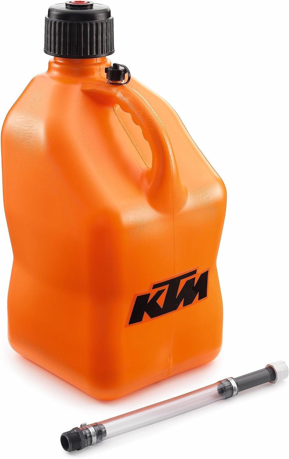 KTM Automotive Parts and Accessories Orange KTM 5 Gallon Plastic Drum 78112973100 Jorgensen Powersports
