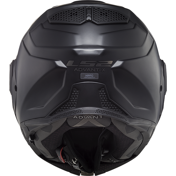 LS2 helmet LS2 Advant X Solid Modular Motorcycle Helmet W/ SunShield Jorgensen Powersports