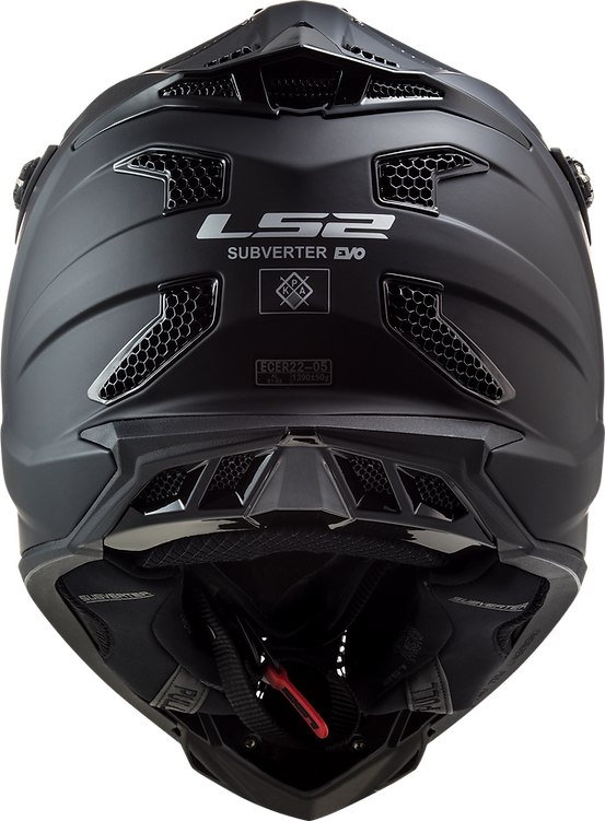 LS2 helmet LS2 Subverter Evo Solid Full Face MX Motorcycle Helmet Jorgensen Powersports