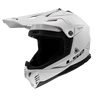 LS2 helmet White / Small LS2 Gate II Solid Full Face MX Motorcycle Helmet 708-1022 6942141715952 Jorgensen Powersports
